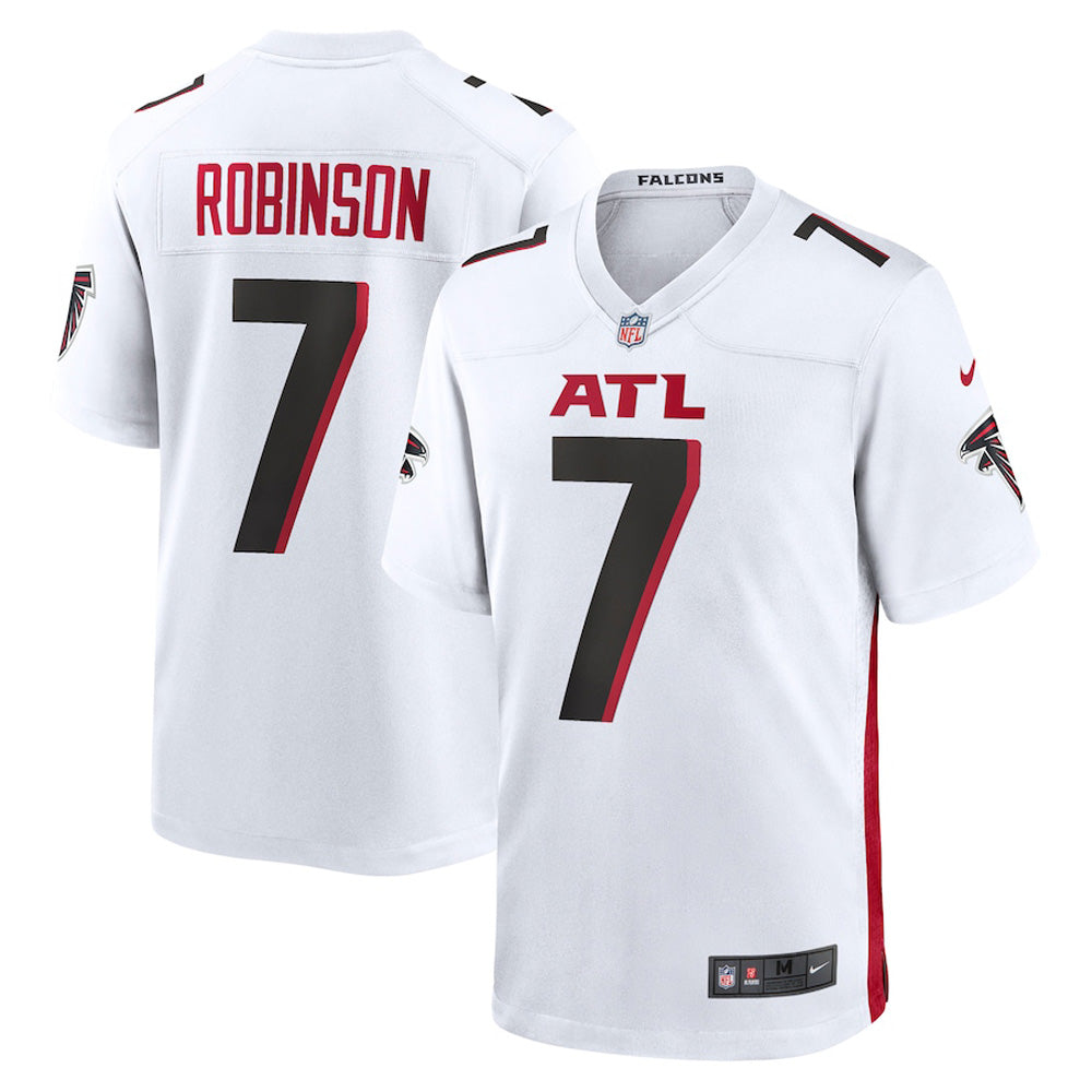 Youth Atlanta Falcons Bijan Robinson Game Jersey - White